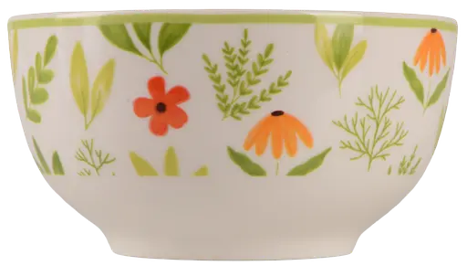 Набір для сніданку Limited Edition Flowers Green, 2 предмети - фото 3