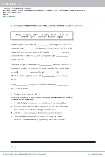 Success International English Skills for Cambridge IGCSE Workbook with Digital Access (2 Years) - фото 11