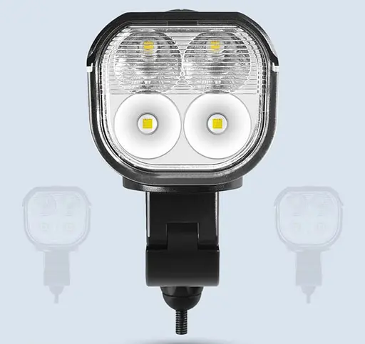 Велосипедный фонарь + power bank + звонок FY-336-4T6 microUSB (3+4 режима и 5 звонков) - фото 7