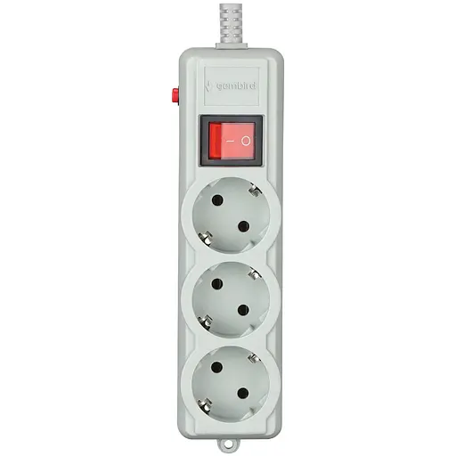 Сетевой фильтр Gembird SPG3-G-10G-PRO 3 розетки 3 м