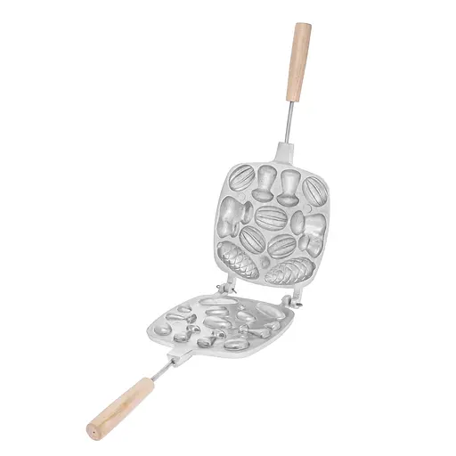 Форма для выпечки печенья с начинкой "Орешница Лесное Ассорти" (тяжелая квадратная), ХЕАЗ 82499 - фото 1