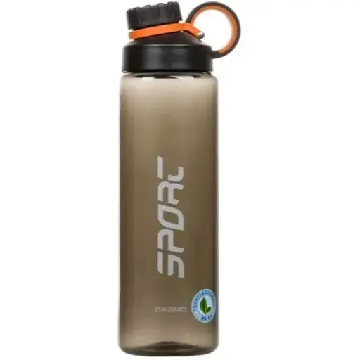 Пляшка для води Casno 1000 мл KXN-1236 Чорний (KXN-1236_Black) - фото 1