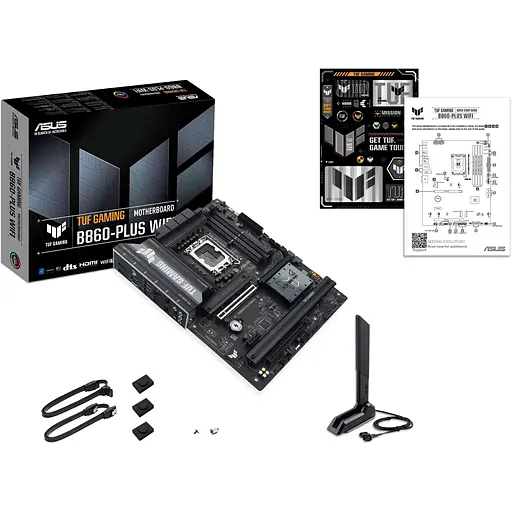 Материнська плата Asus TUF Gaming B860-PLUS WIFI s1851 B860 2xDDR5 M.2 DP HDMI USB Type-C Wi-Fi BT ATX - фото 2