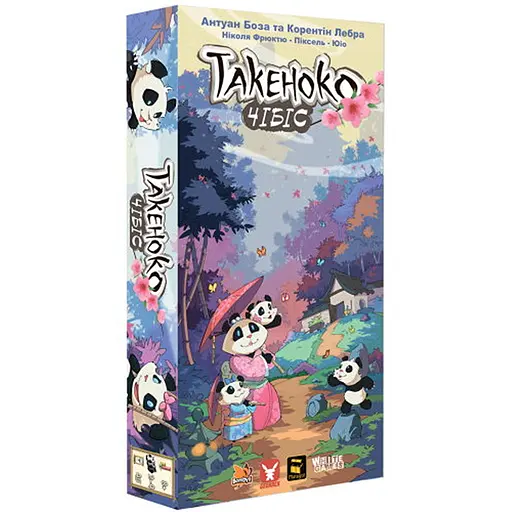 Настольная игра White Games&Geekach Games Такеноко: Чибис (дополнение) (Takenoko: Chibis) (укр.) (GKCH015TKC) - фото 1