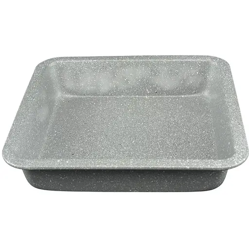 Противень квадратный А-плюс с мраморным покрытием 20х20х4.5 см (000013908) - фото 1