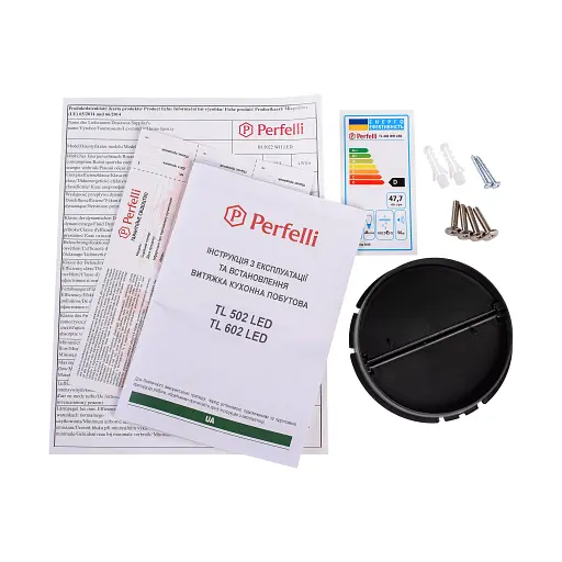 Вытяжка телескопическая PERFELLI TL 602 WH LED - фото 11