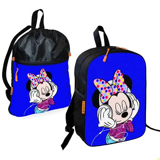 Шкільний рюкзак дитячий Міккі Маус + Сумка для взуття спортивної форми рюкзак-мішок для хлопчика (01773)
