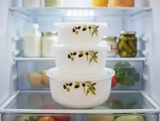 Набір салатників-лотків склокераміка з кришкою Lumines Olives Оливки 3 предмети (O3020/3) - фото 3