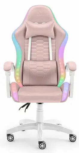 Компьютерное кресло Hell's Chair HC- 1000 Pink (тканина) - фото 1