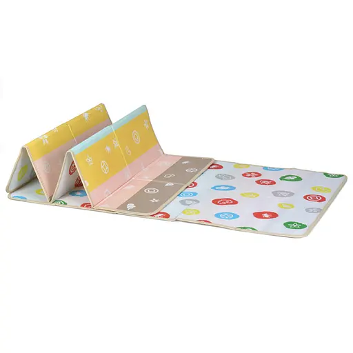 Дитячий Термокилимок двосторонній складний (Кольорові кола) El Camino ME 1135, 180х100х1 см - фото 4