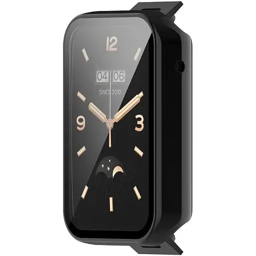 Чехол-накладка DK Пластик Gloss Glass Full Cover для Xiaomi Mi Band 7 Pro (black) - фото 3
