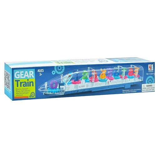 Детский поезд Gear Train для изучения цифр (YJ388-63) - фото 4