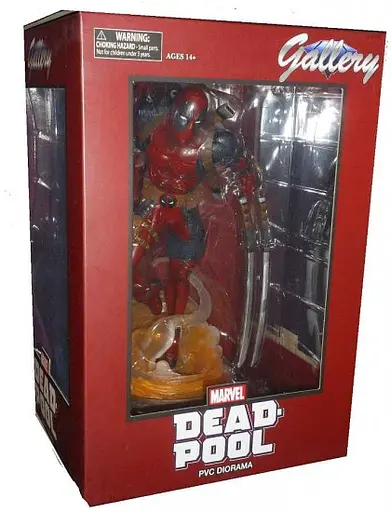 Фигурка коллекционная Diamond Select Toys Marvel Gallery Deadpool Марвел Галерея Дэдпул 27см WST DР - фото 6