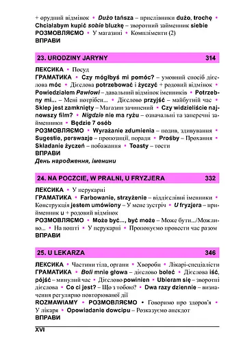 Польська мова за 4 тижні. Інтенсивний курс польської мови з електронним аудіододатком - фото 10