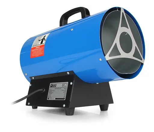 Газова теплова гармата обігрівач RIPPER 20 кВт M80925R + редуктор + шланг - фото 3