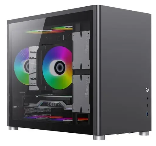 Корпус GameMax Tower Spark Black (Spark Black) без блока питания - фото 1