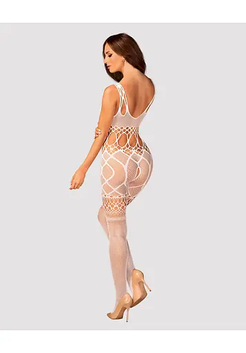 Боді Obsessive Bodystocking G330 S/M/L білий - фото 5
