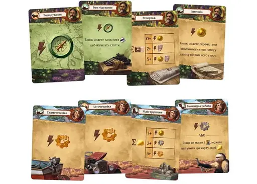 Настільна гра Lords of Boards Загублені руїни Арнаку: Зникла експедиція (Lost Ruins of Arnak: The Missing Expedition) (укр.) (LOB2311UA) - фото 5