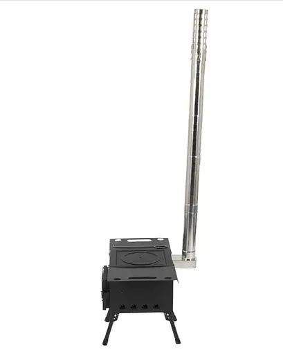 Піч дров'яна Bo-Camp Falconwood Black (8618600) (DAS302436) - фото 5