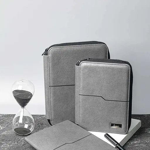 Блокнот для конференцій Fizz Business Zipper Bag Grey (6930114521372) [106561] - фото 2