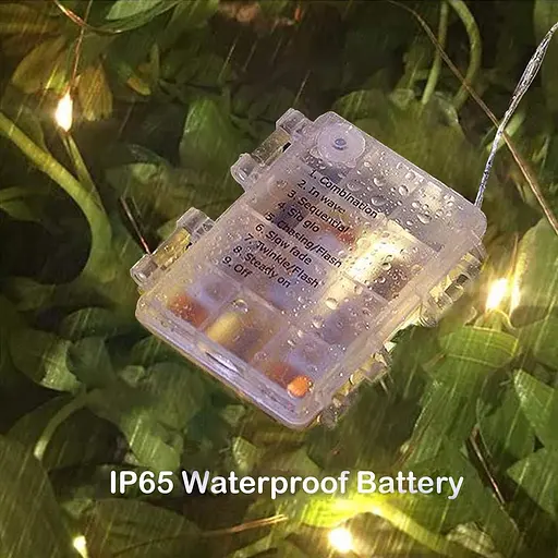 Сказочные огни Lezonic, 120 светодиодов 13M 8 режимов 2 шт - фото 3