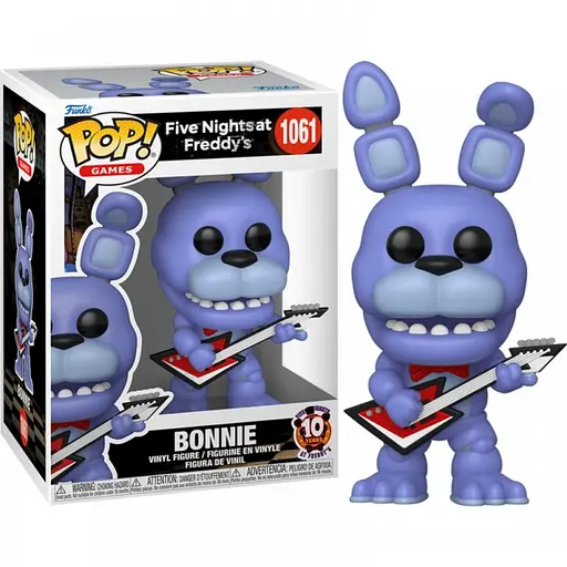 Фігурка Funko Pop П'ять ночей з Фредді Бонні Five Nights at Freddy's Bonnie 10 см FP FNAF B 1061