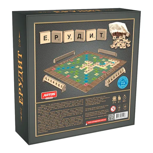 Настольная игра "Эрудит" 0987 деревянная - фото 2