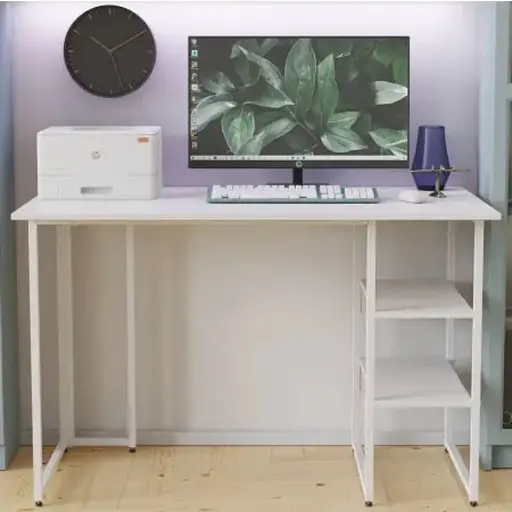 Комп'ютерний стіл Ferrum-decor Кевін 75x120x60 білий ДСП Білий 16мм (FRD-101249)