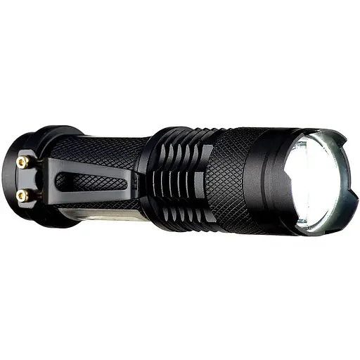 Ліхтарик Flashlight SK-68 Micro USB 1200 mAh Чорний - фото 1