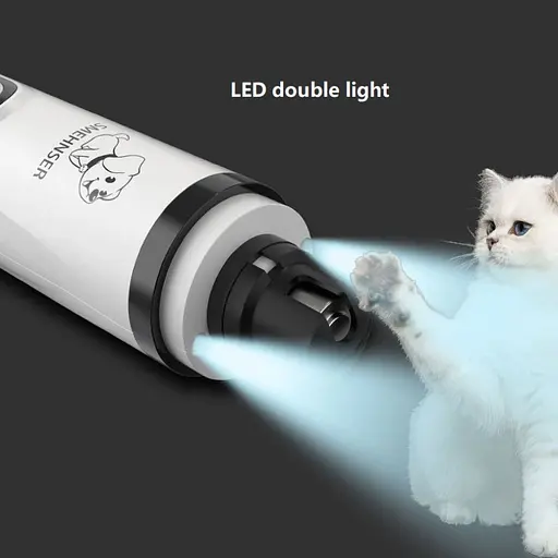 Гриндер для кігтів собак і кішок SMEHNSER PG01 білий - фото 5