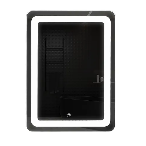 Дзеркало Unio MRR-04 SQR-RA-S 600 x 800 mm LED FL з сенсором 000027463 - фото 4