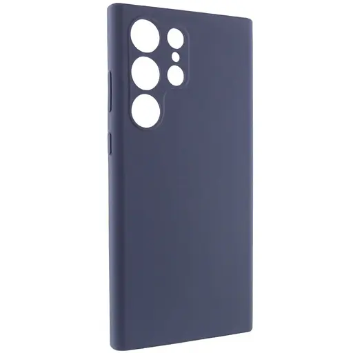 Чехол Silicone Cover Lakshmi Full Camera (AAA) для Samsung Galaxy S25 Ultra Темно-синий / Midnight blue - фото 3