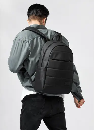 Чоловічий рюкзак Sambag Zard LRT чорний 46 х 28 х 13 см (25088065m) - фото 3