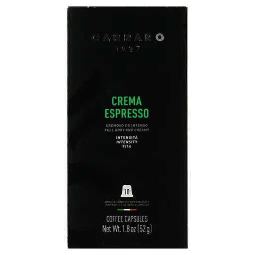 Уцінка. Кава в капсулах Carraro Nespresso Crema Espresso, 10 капсул - фото 1