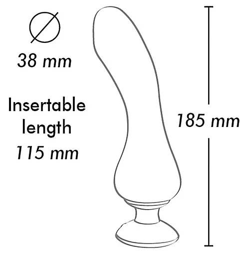 Вібратор Shunga Sanya Intimate 18.5 см фіолетовий - фото 4