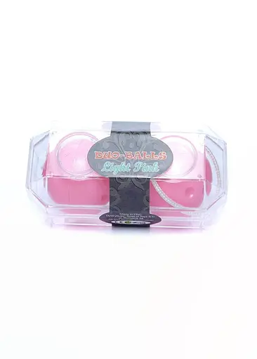 Вагінальні кульки Boss Series Duo Balls, 21 см, рожевий - фото 4