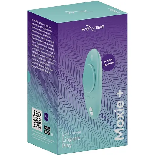 Смарт-вібратор у трусики We-Vibe Moxie+ Aqua - фото 3