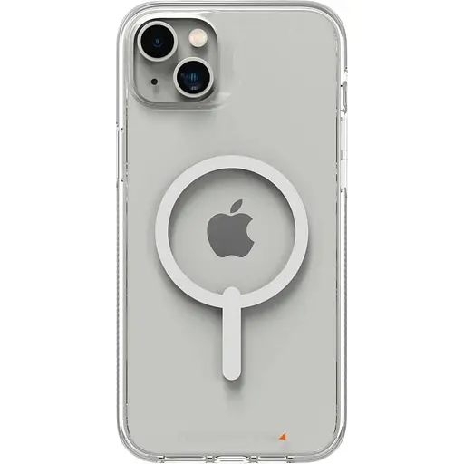 Оригінальний протиударний чохол Gear4 Crystal Palace MagSafe для iPhone 13 / iPhone 14 (6.1") Прозорий