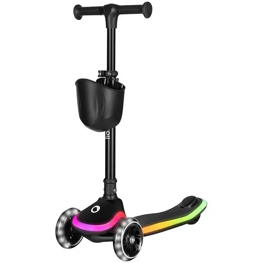 Самокат Lionelo Mey black onyx (LO-MEY BLACK ONYX) - фото 1