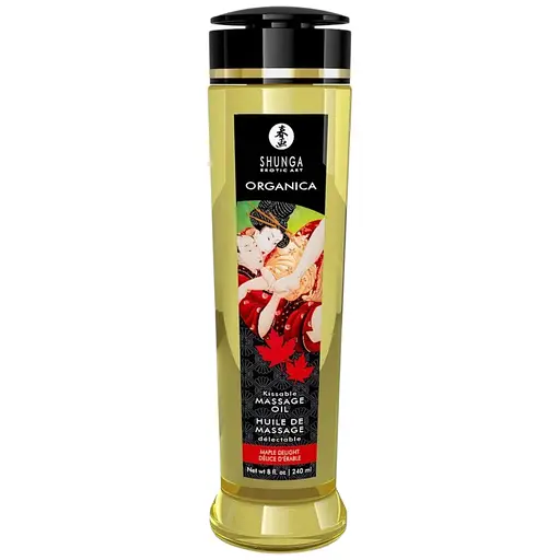 Органічна масажна олія Shunga Organica Maple Delight з вітаміном 240 мл