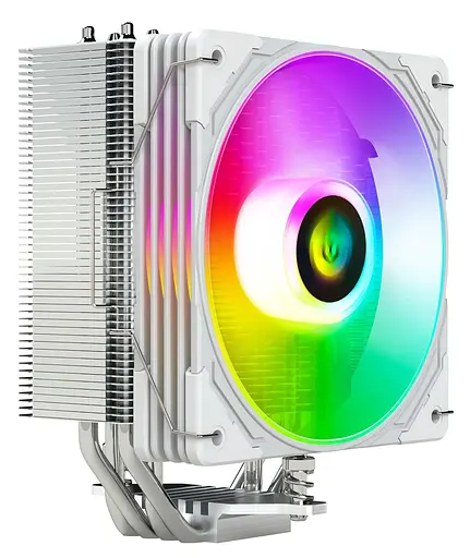 Кулер для процессора Coolmoon Aosor AS400 WHITE (AS400 WHITE) - фото 8