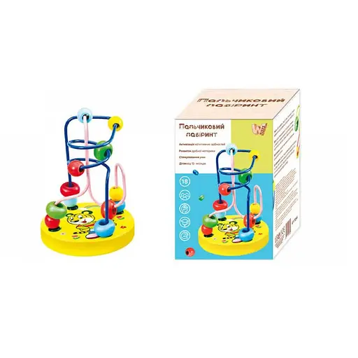 Пальчиковий лабіринт WToys, дерев’яний, 70544 (В асортименті)