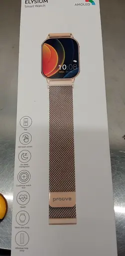Смарт-годинник металевий Proove Elysium 2.04" amoled золотистий - фото 3