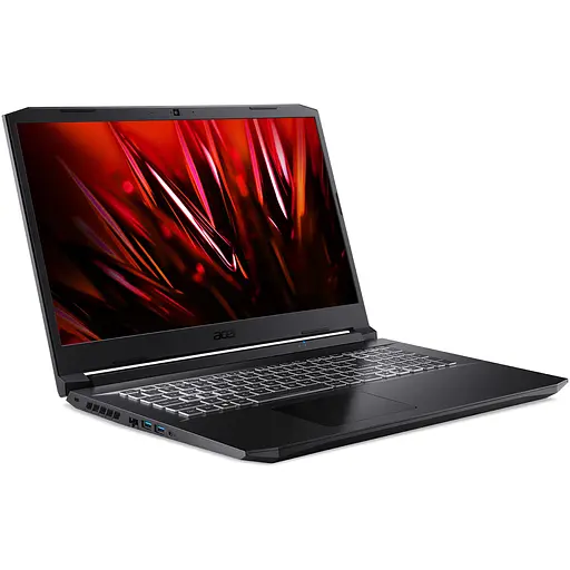 Ноутбук Ігровий Acer Nitro 5 AN517-54 з процесором Intel Core i7-11800H pana la 4.60 GHz, 17.3'', FHD IPS 144Hz, 16GB DDR4, 512GB SSD, GeForce RTX 3070 8GB, No - фото 3