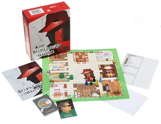 Настільна гра "Викрадення століття" Arial 911074 картки з підозрюваними та доказами - фото 2