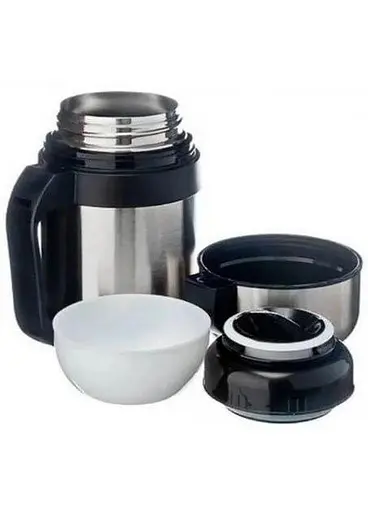 Вакуумний харчовий термос Edenberg EB-3507 1000 мл Серебристий - фото 2