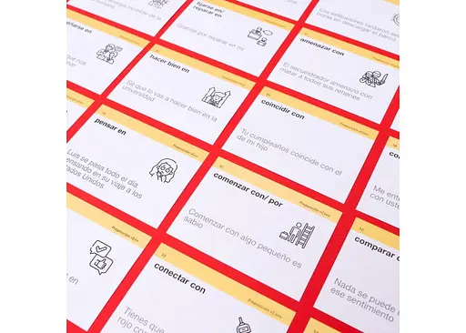 Настільна гра English Student Картки для вивчення іспанських фразових дієслів English Student (укр.) (591225957) - фото 3