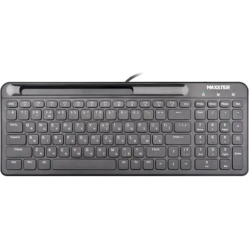 Проводная клавиатура Maxxter KB-01B-UA USB