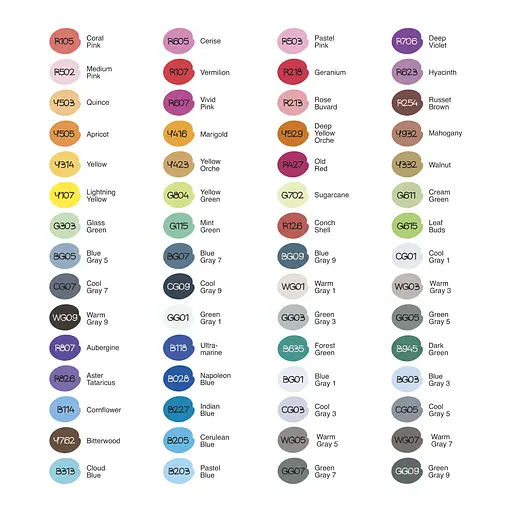 Набор маркеров Set 1, 60 шт - фото 3