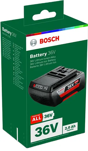 Аккумулятор Bosch GBA 36В 2 Ач 0.75 кг (F.016.800.474) - фото 2